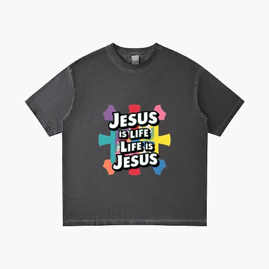 Jesus is life.Resurrection sunday Gradient T Shirts