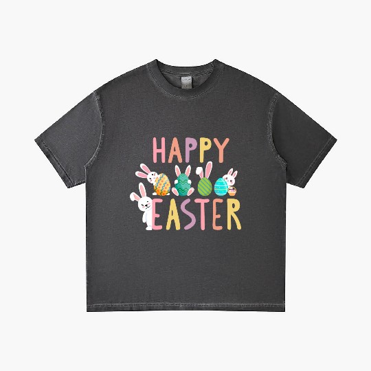 Easter egg hunt Gradient T Shirts for little and big boys