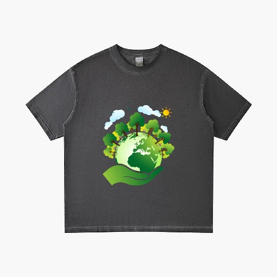 Earth day Gradient T Shirts