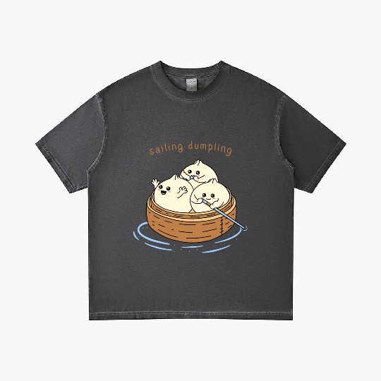 Happy Sailing Dumpling Gradient T Shirts