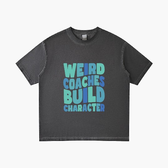 Weird Coaches Build Character Coach Gradient T Shirts