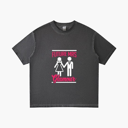 Bridal Future Mrs Glamous Gradient T Shirts