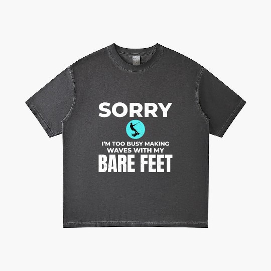 Barefoot Water Skiing Extreme Sports Barefooting Gradient T Shirts