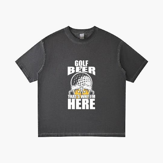 Funny Golf Beer Gradient T Shirts Funny Picture