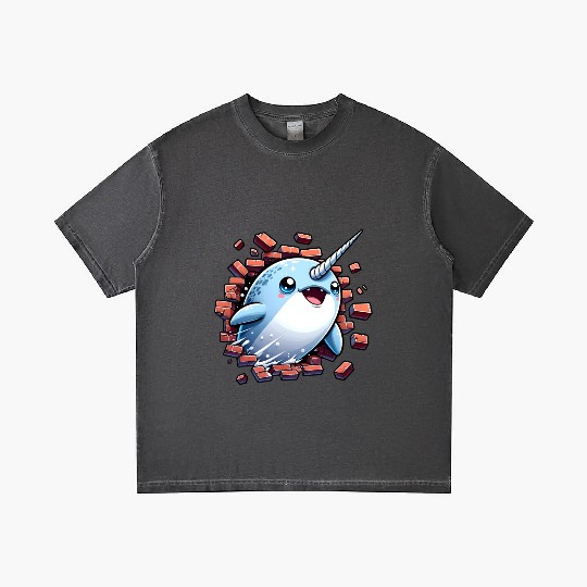 Narwhal Surprise Gradient T Shirts