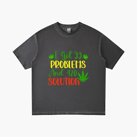 I Got 99 Problems And 420 Solutions Gradient T Shirts