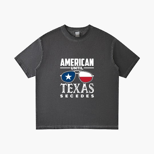 American Girl Texas Secede Gradient T Shirts