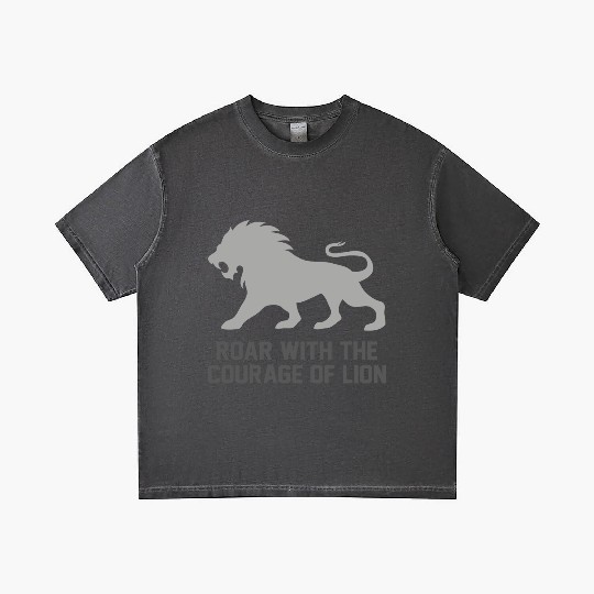 Alpha Roar Nature Lover Animal King Lion Designs 6 Gradient T Shirts