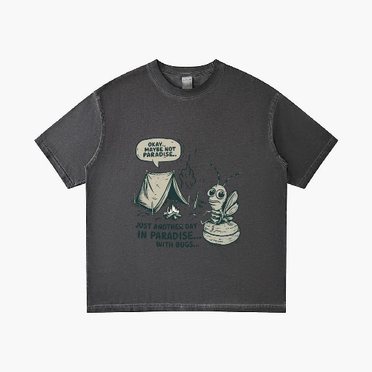 Okay Maybe Not Paradise Just another day in Gradient T Shirts