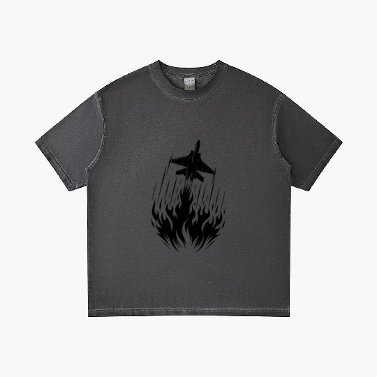 Fire Fighter Plane Model Airplane Model Airplane Gradient T Shirts