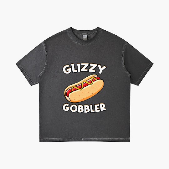 Hot Dog Glizzy Gobbler Number One Glizzy Gladiator Gradient T Shirts