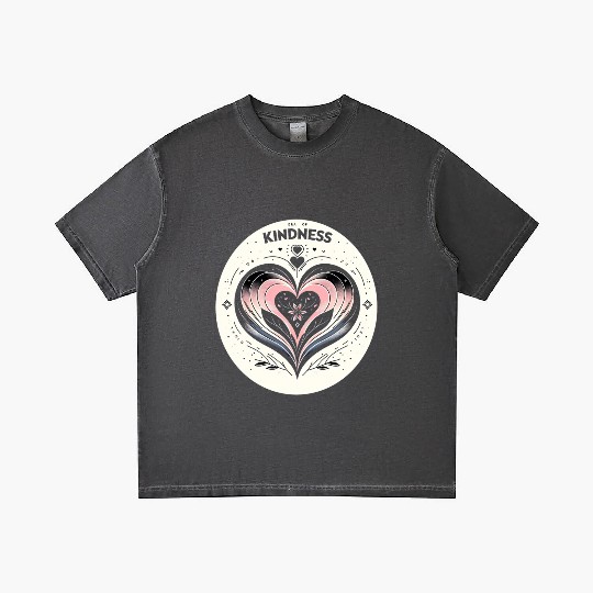 Heart of Kindness Art Gradient T Shirts
