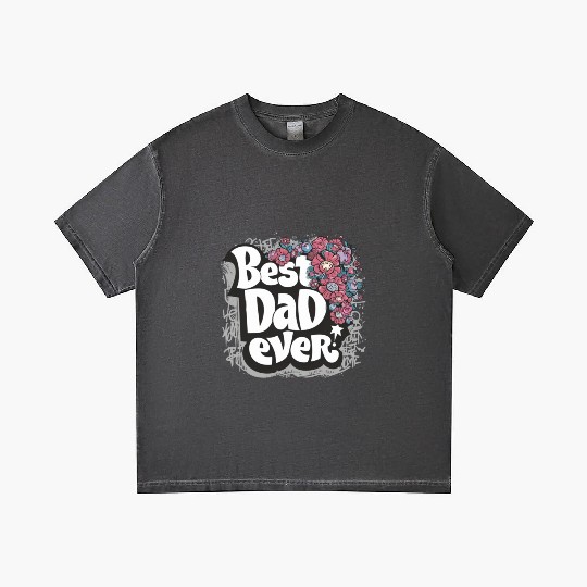 Best DAD Ever Gradient T Shirts