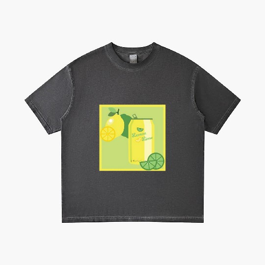 Lemon Lime Soda Gradient T Shirts
