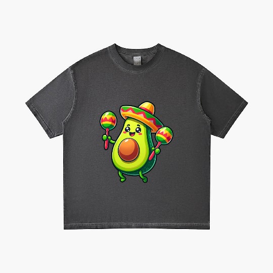 Cinco de Mayo Avocado in Mexico Gradient T Shirts