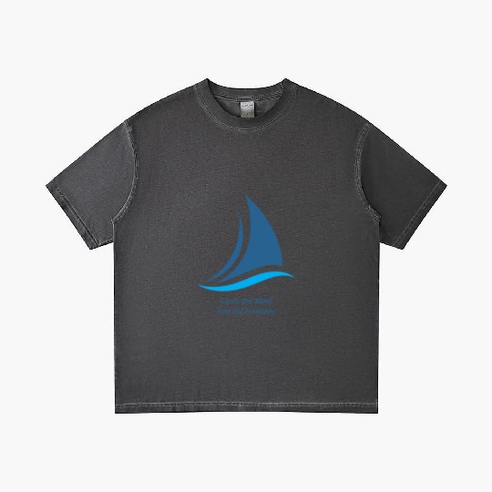 Catch the Wind: Feel the Freedom Gradient T Shirts