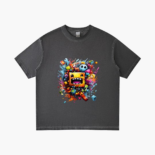 geometry dash Gradient T Shirts