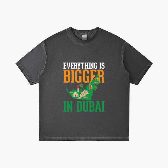 Dubai Map: The City of Dreams Gradient T Shirts