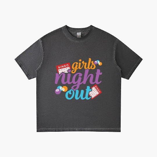 Girls Night Out Bingo Player Bingo Gradient T Shirts