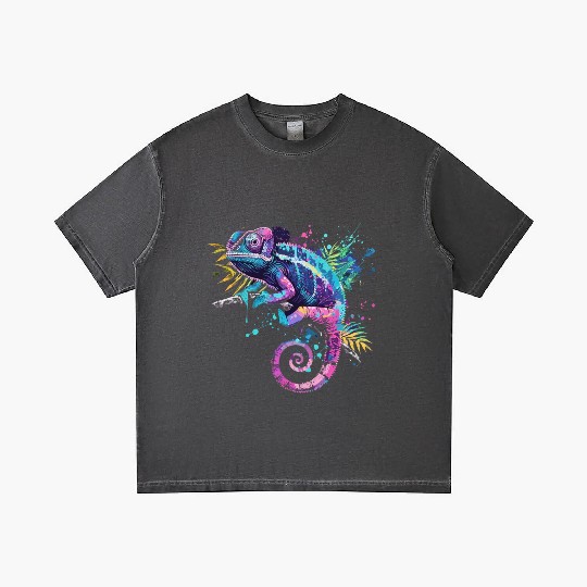 Chameleonaire A Rich Lizard for Lizard Pet Lover Gradient T Shirts