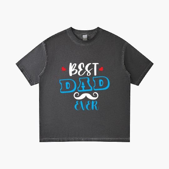 BEST DAD EVER Gradient T Shirts