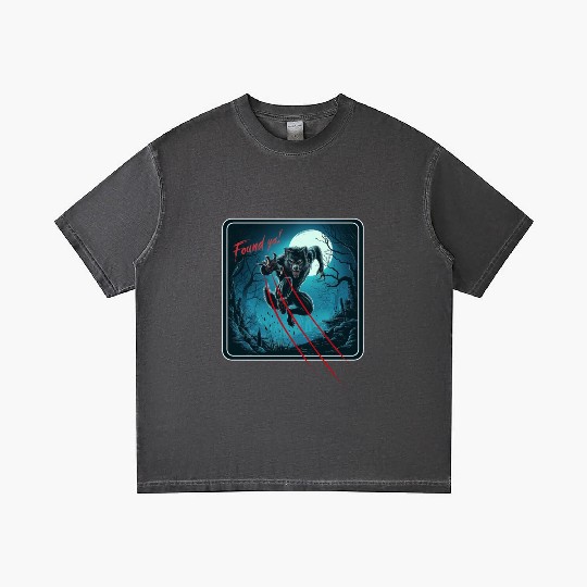 Werewolf Scratch Gradient T Shirts