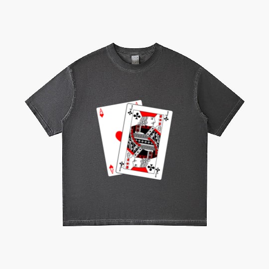 Two cards Blackjack Gradient T Shirts