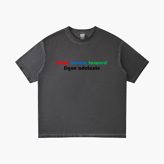 Keep moving forward Gradient T Shirts