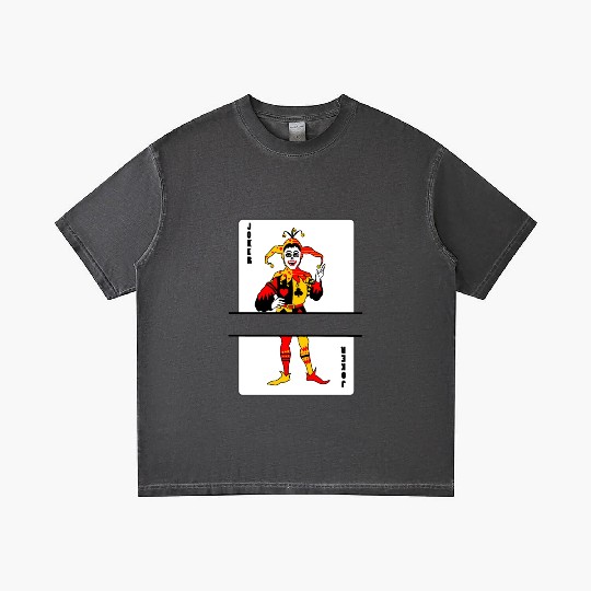 Playing card Joker banner Gradient T Shirts