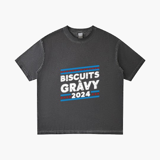 Biscuits and Gravy 2024 Presidential Election Gradient T Shirts