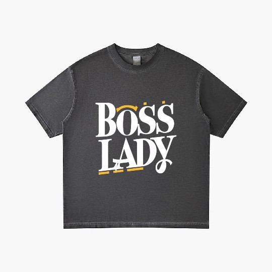 Boss Lady Stylish Collection Gradient T Shirts