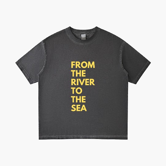 from the river to the sea Gradient T Shirts