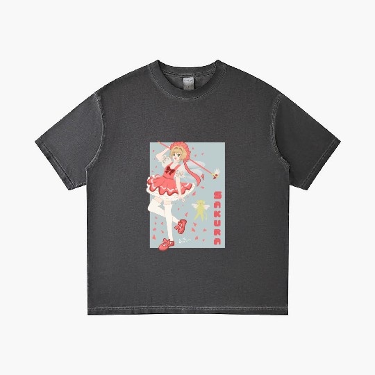 Sakura Card Captor Gradient T Shirts