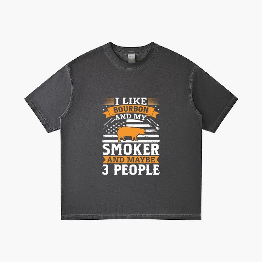 i like Bourbon and my smoker and maybe 3 people Gradient T Shirts