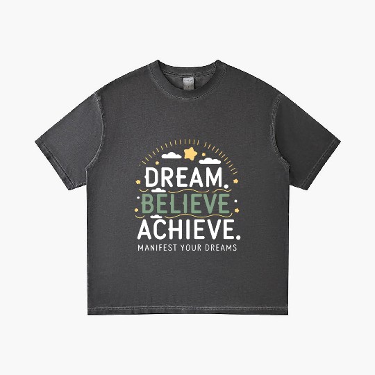 Manifest Your Dreams Gradient T Shirts