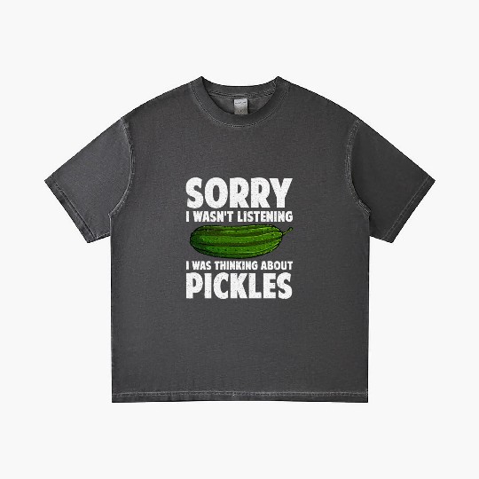 Pickle Design Cucumber Dill Pickle Lover Gradient T Shirts