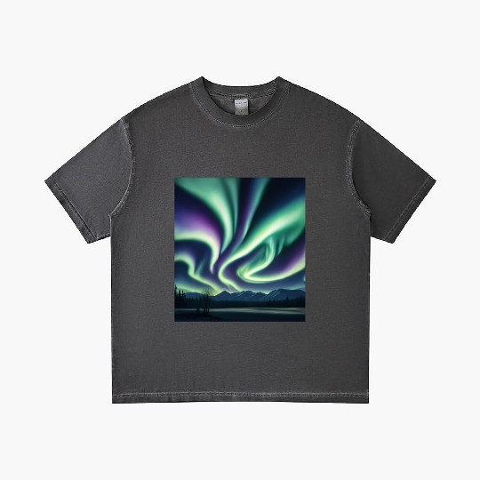ultra realistic northern lights Gradient T Shirts