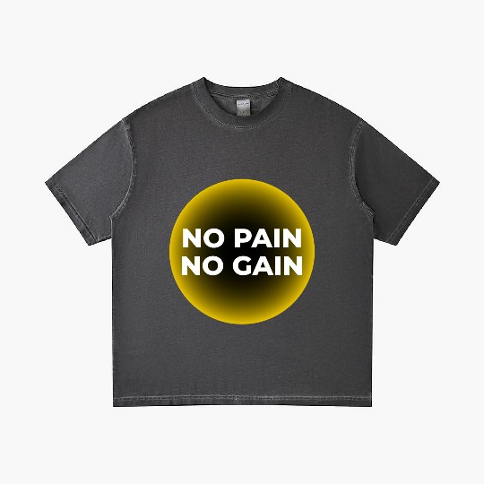 No Pain, No Gain Gradient T Shirts