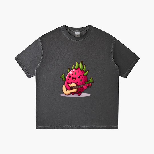 Dragon fruit plays guitar Gradient T Shirts