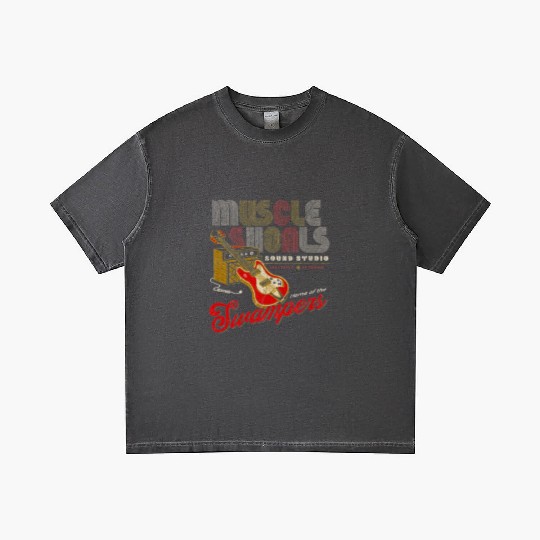 Muscle Shoals Sound Guitar Music Lovers Gradient T Shirts