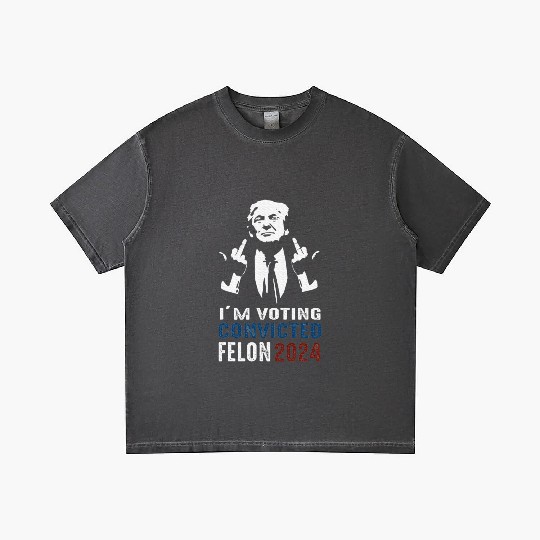 Yes I'm Voting Convicted Felon 2024 Gradient T Shirts