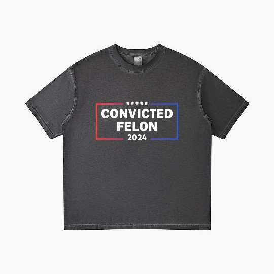 convicted felon 2024 Gradient T Shirts