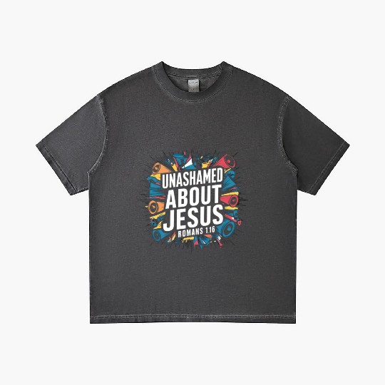 Unashamed About Jesus Gradient T Shirts