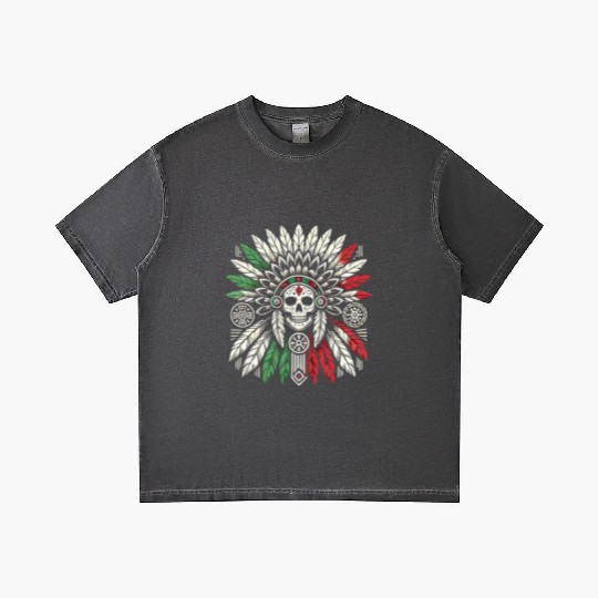 Aztec Warrior Indigenous Mexican Aztec Jaguar Gradient T Shirts