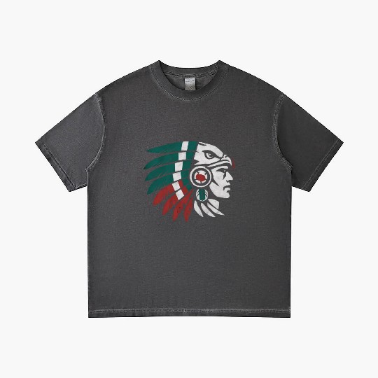 Aztec Warrior Indigenous Mexican Aztec Jaguar Gradient T Shirts