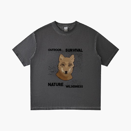 cute fox wilderness nature outdoor Gradient T Shirts