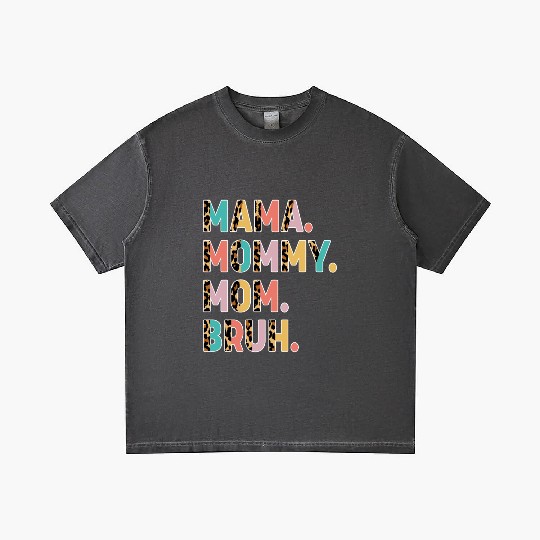 Mama Mommy Mom Bruh Mothers Day Gradient T Shirts