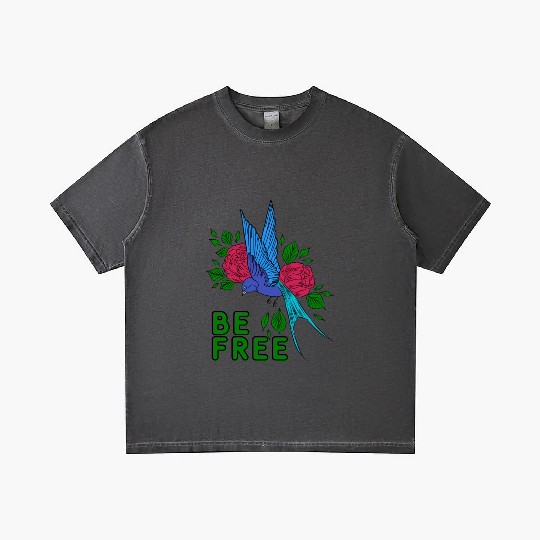 Nature's Freedom: Be Free and Embrace the Outdoor Gradient T Shirts