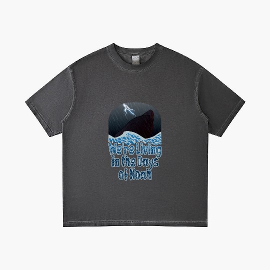We're Living in the Days of Noah Gradient T Shirts