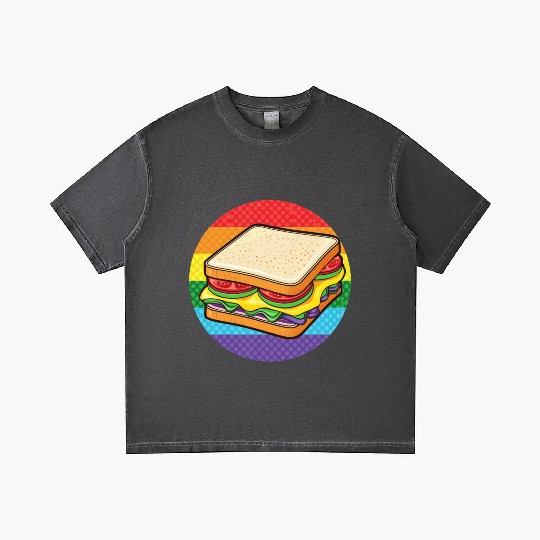 LGBTQ Sandwich Gradient T Shirts